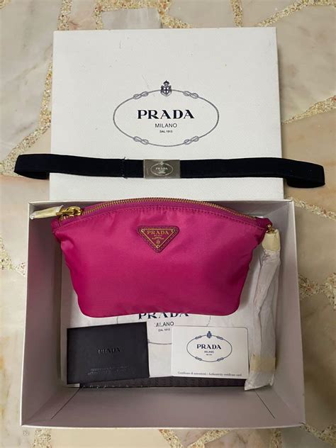 prada nylon purse for women|Prada tessuto nylon pouch.